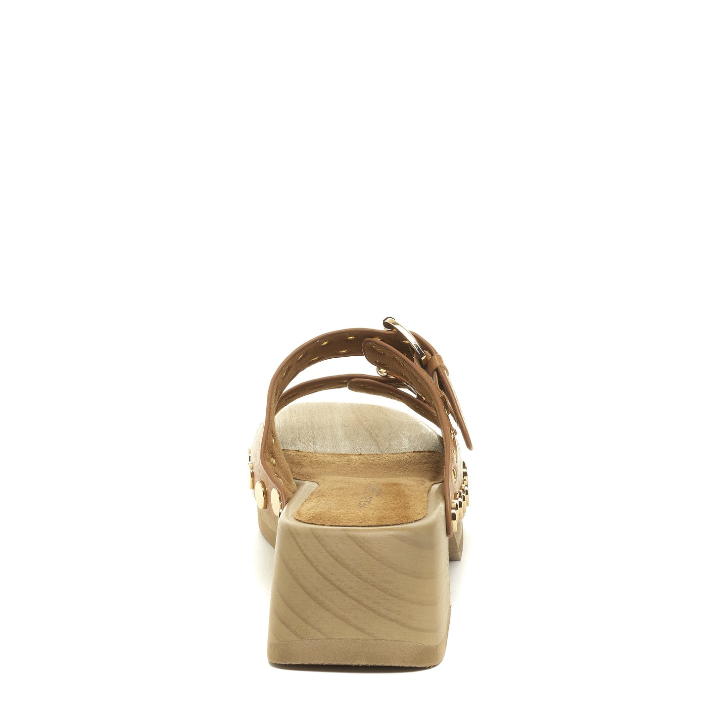 jolt tan clog sandals, women's sandals styling detail, Kelsi Dagger Brooklyn