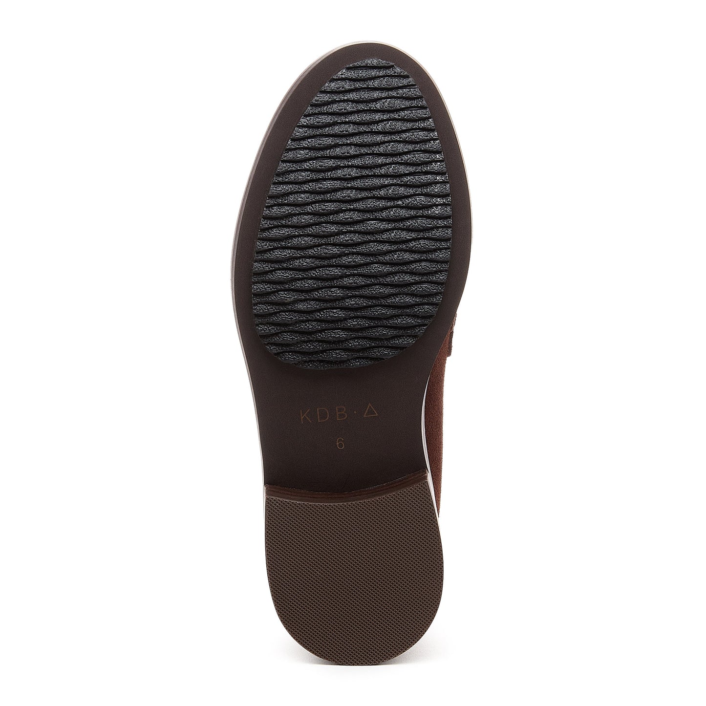 Lens Warm Brown Suede Loafer