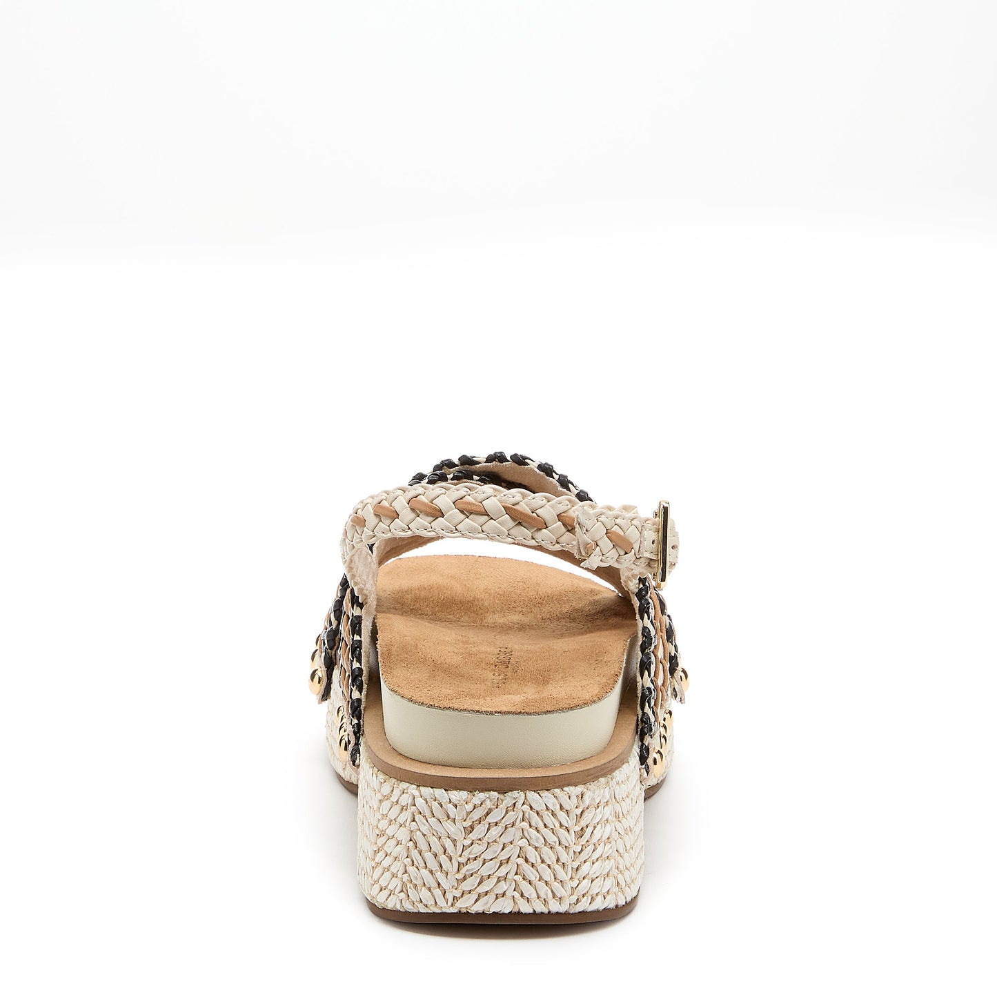 Pace Women's Shell Raffia Platform Sandal