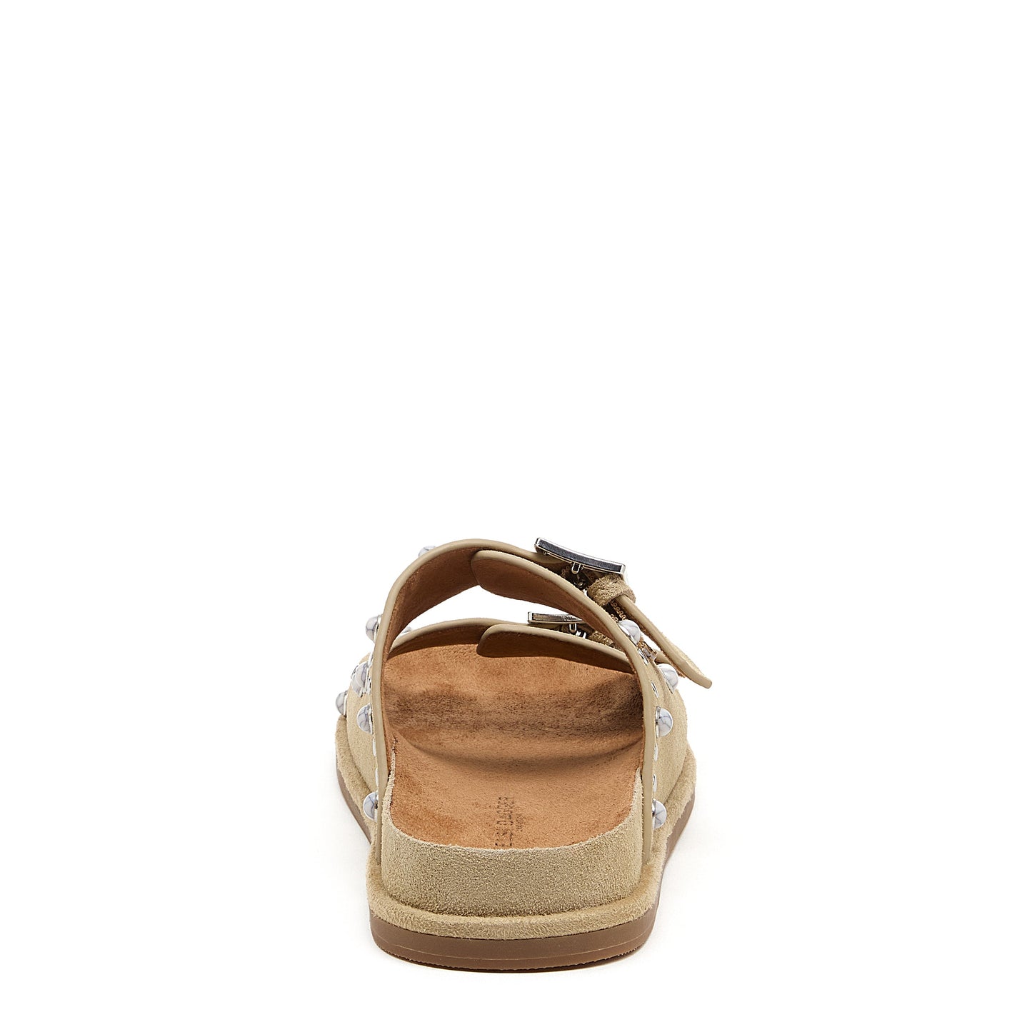 stu oatmeal studded suede slide sandal, women's slide sandal additional view, Kelsi Dagger Brooklyn