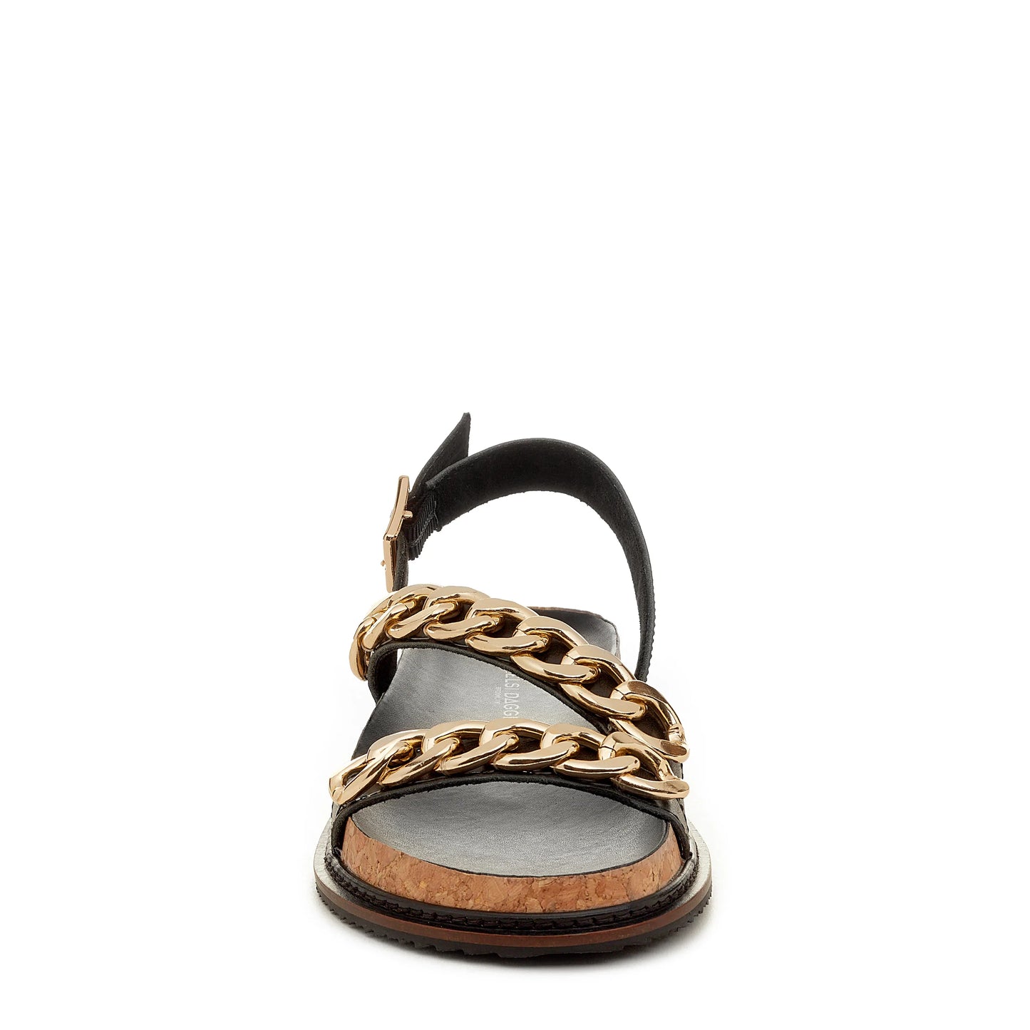 Kelsi Dagger BK® Script Black Wrapped Sandal