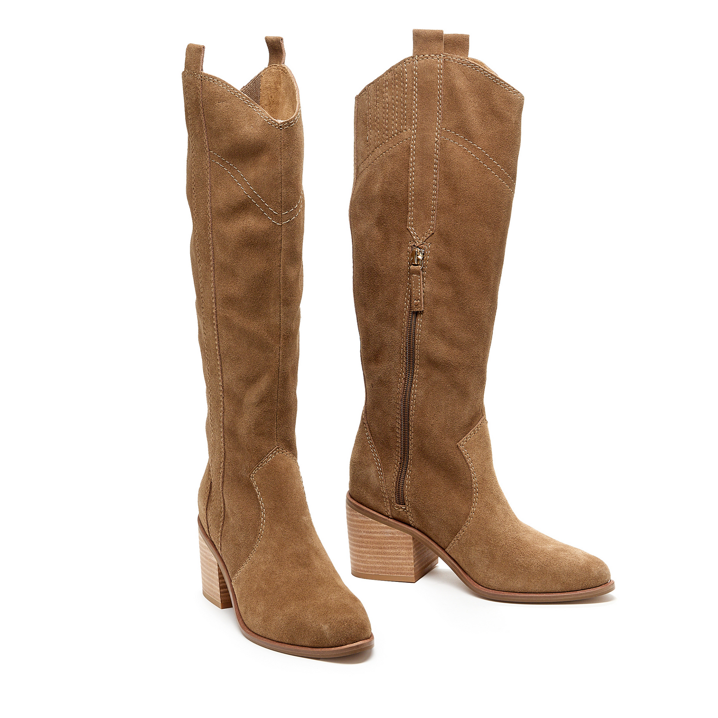 Women's Kelsi Dagger Brooklyn Armadillo Suede Tall Boots