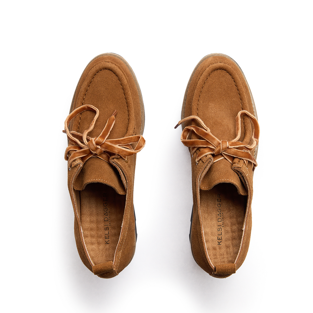 Olga Honey Lug Loafer