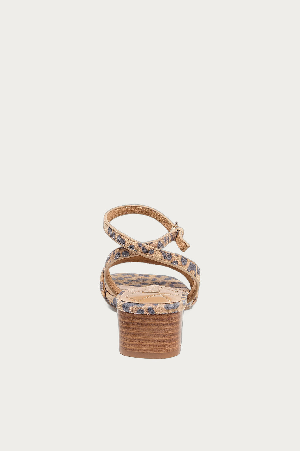 August Leopard Ankle Strap Sandal