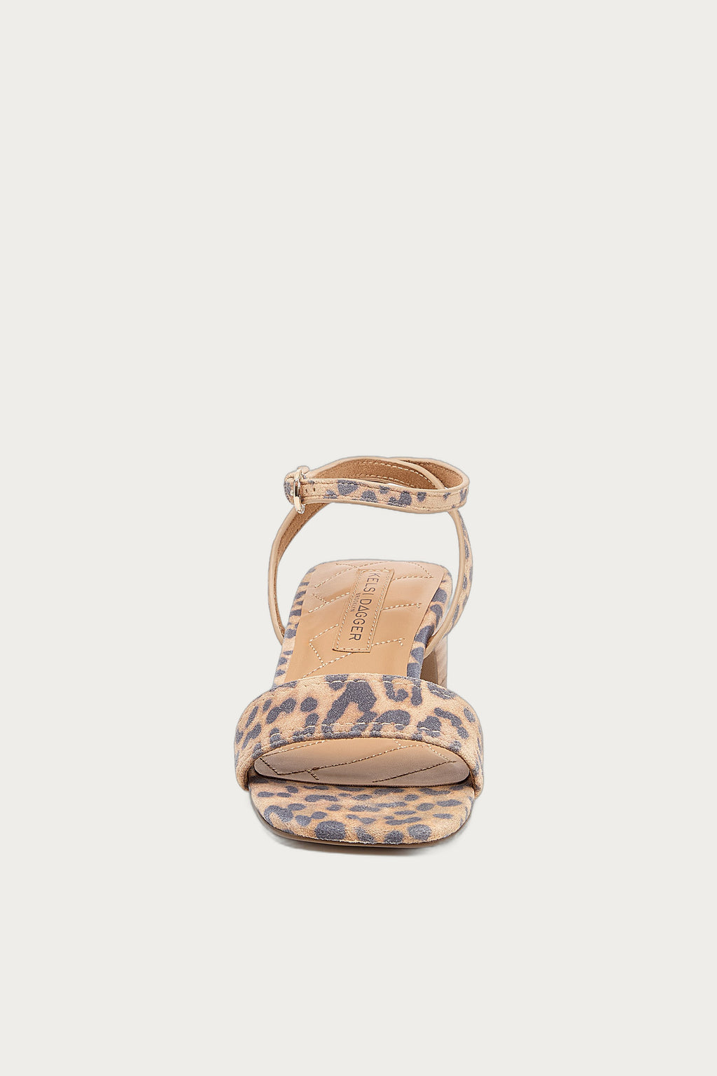 August Leopard Ankle Strap Sandal