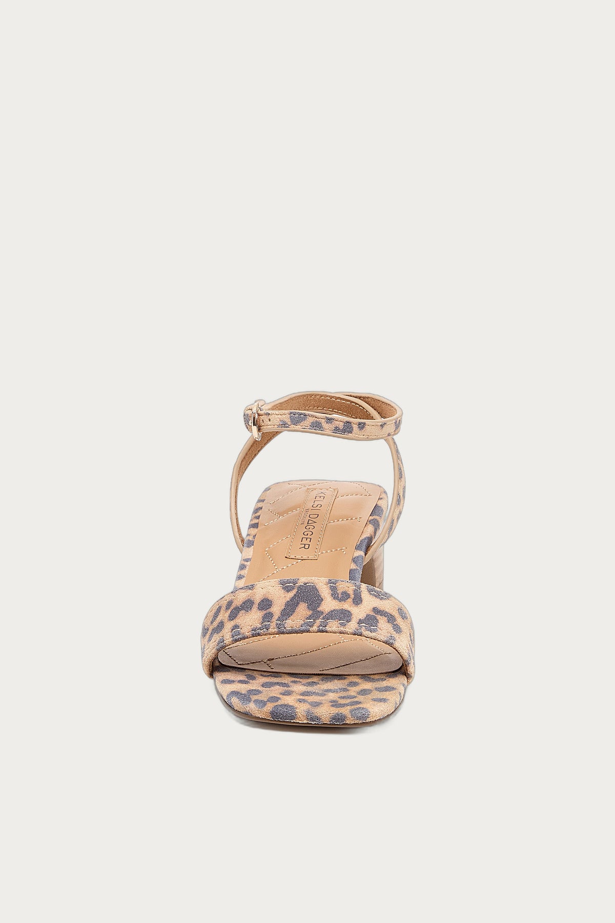 August Leopard Ankle Strap Sandal