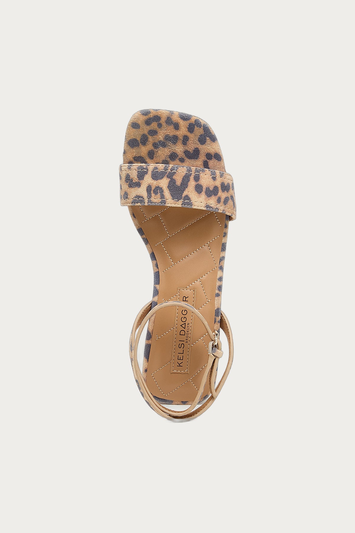 August Leopard Ankle Strap Sandal