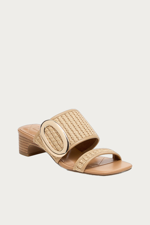 Ava Raffia Mule Sandal