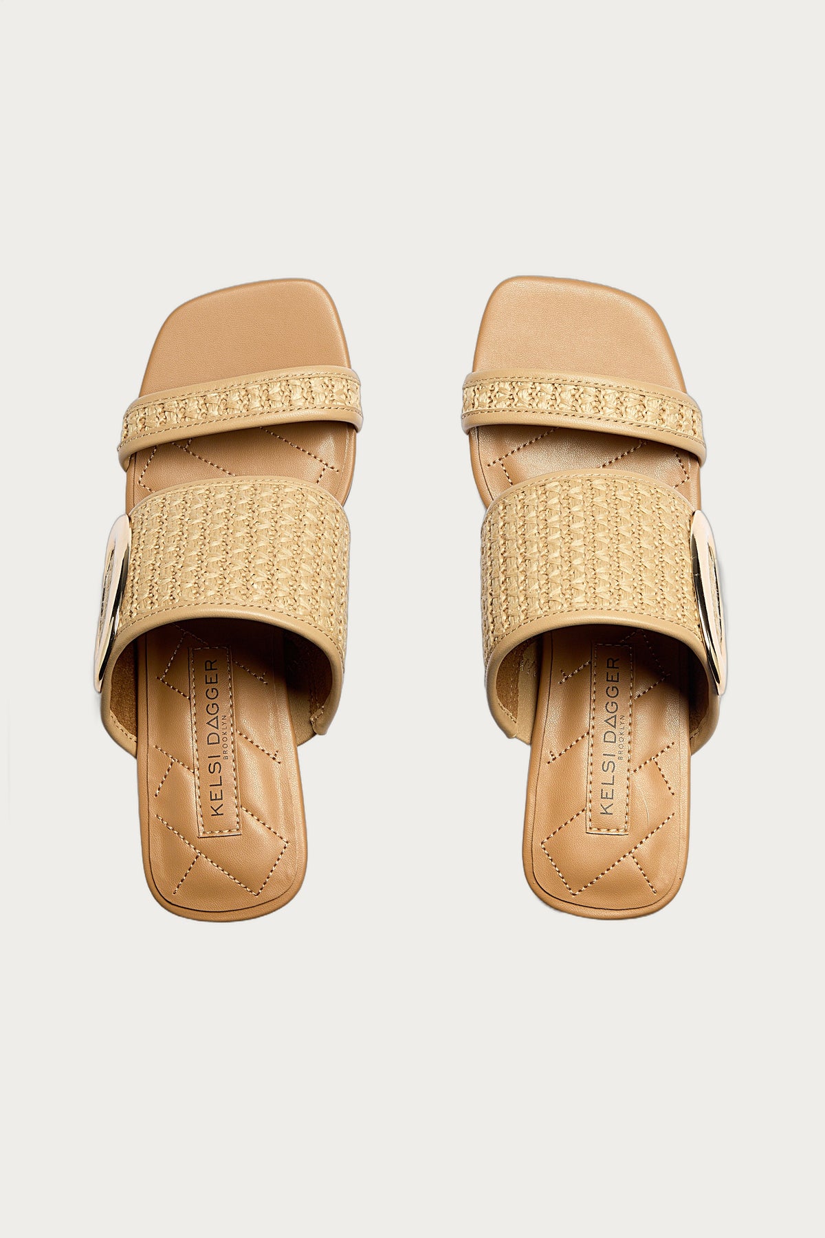 Ava Raffia Mule Sandal