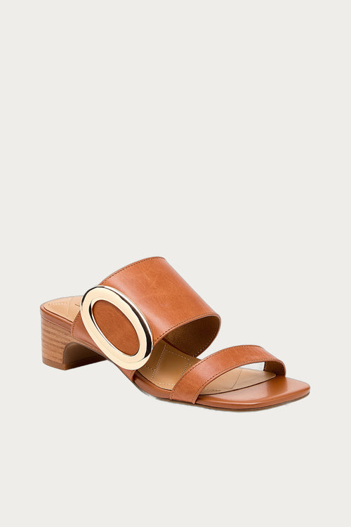 Ava Auburn Mule Sandal