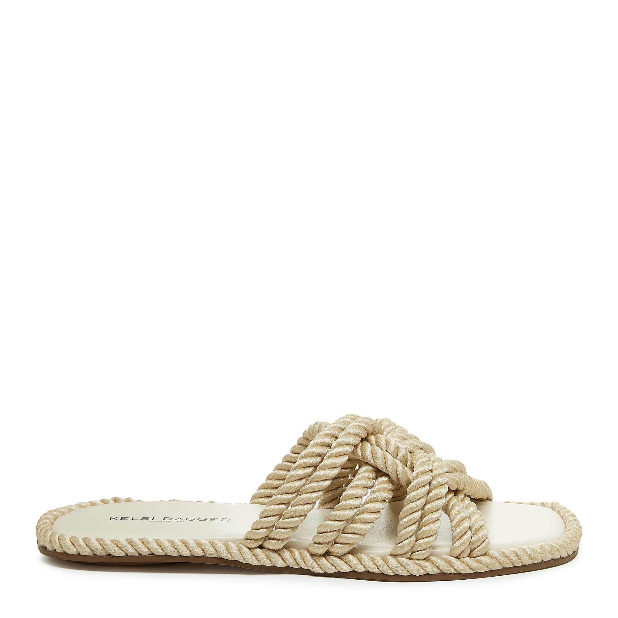 Kelsi Dagger BK® Womens Beachy Natural Rope Woven Sandals
