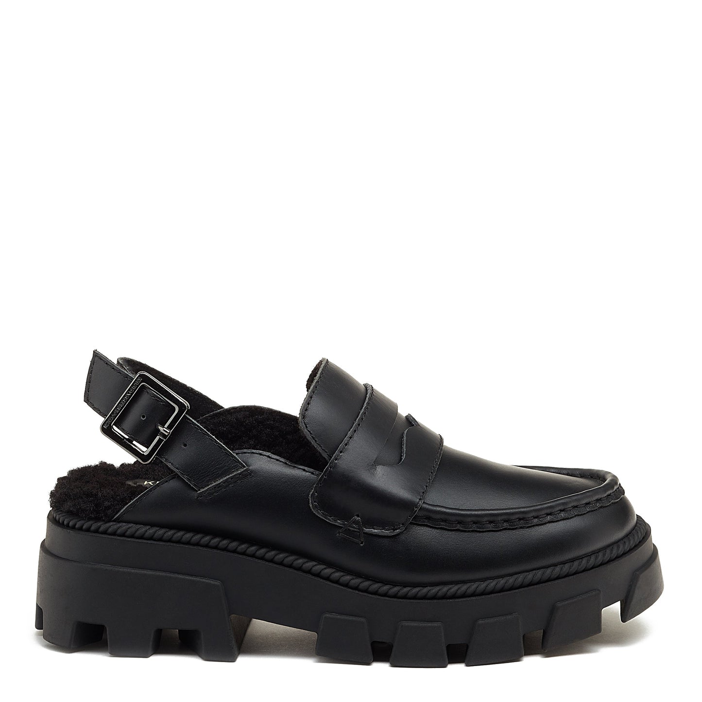 bowery black lug sole loafer for women, lug loafer, Kelsi Dagger Brooklyn