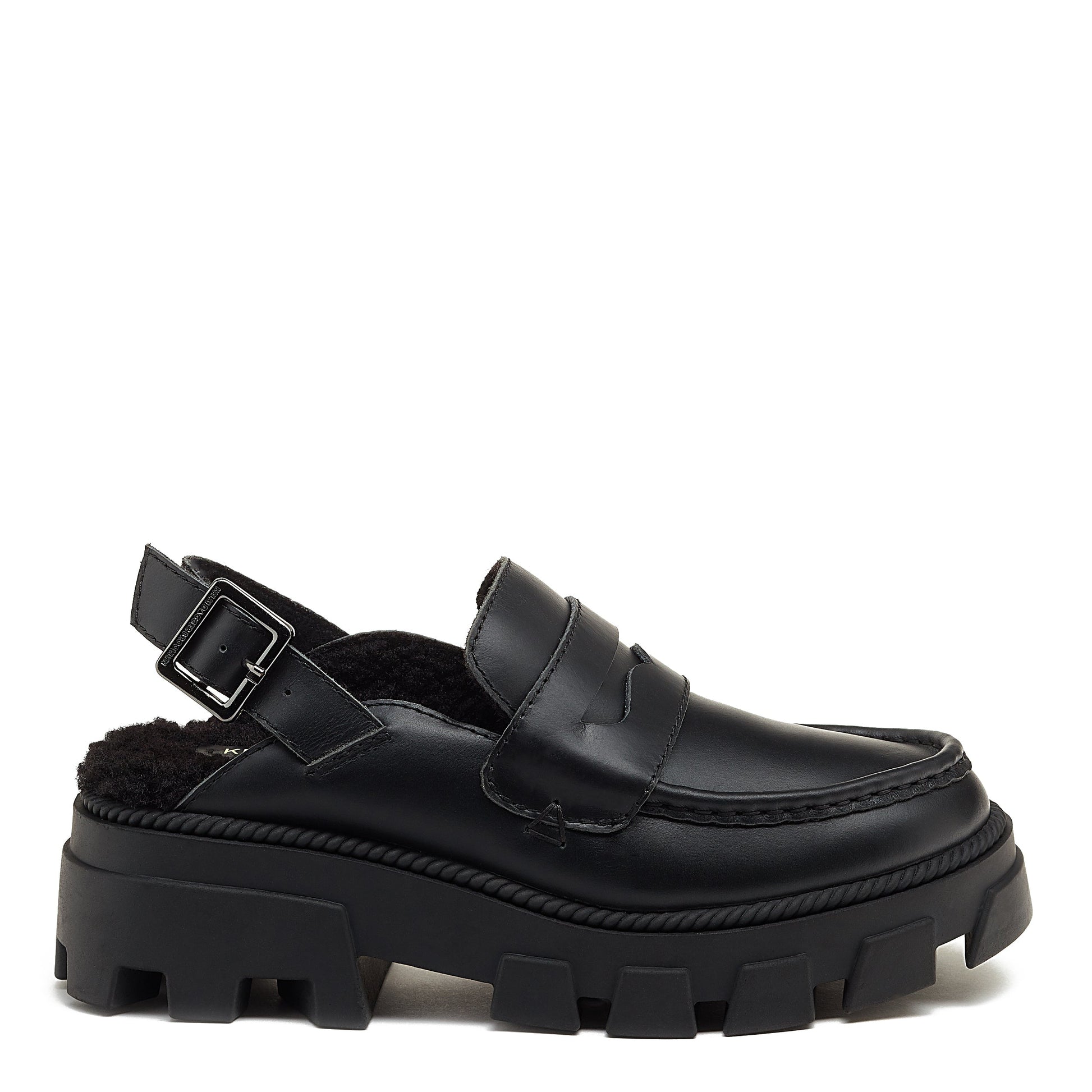 bowery black lug sole loafer for women, lug loafer, Kelsi Dagger Brooklyn