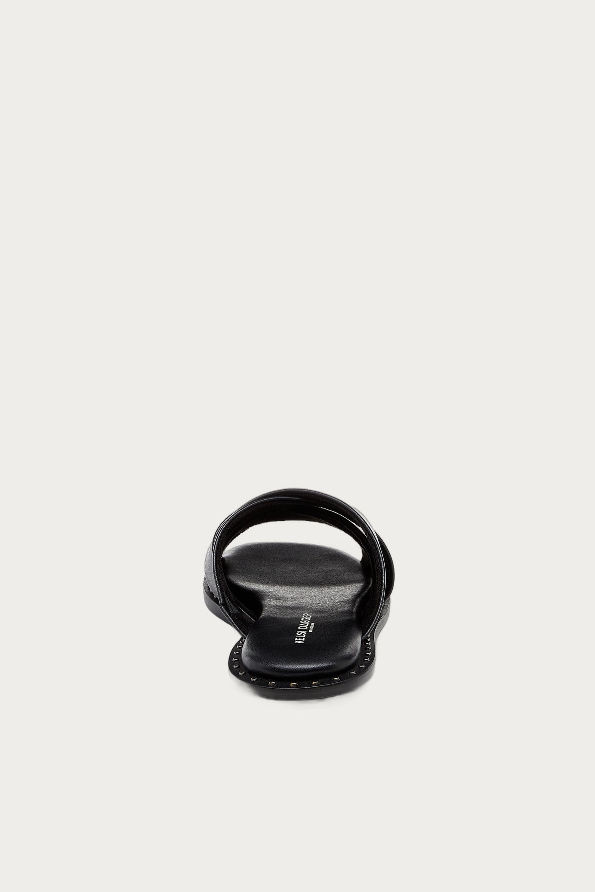 Bravo Black Leather Sandal