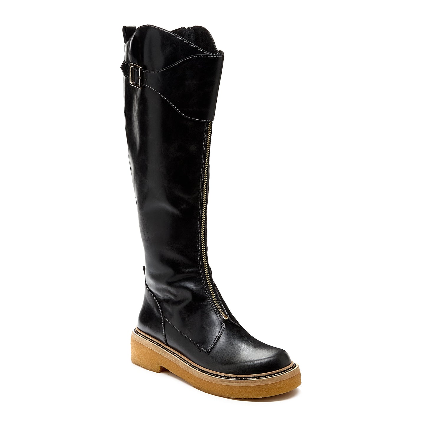 Women's Kelsi Dagger Brooklyn Cape Black Tall Riding Boots