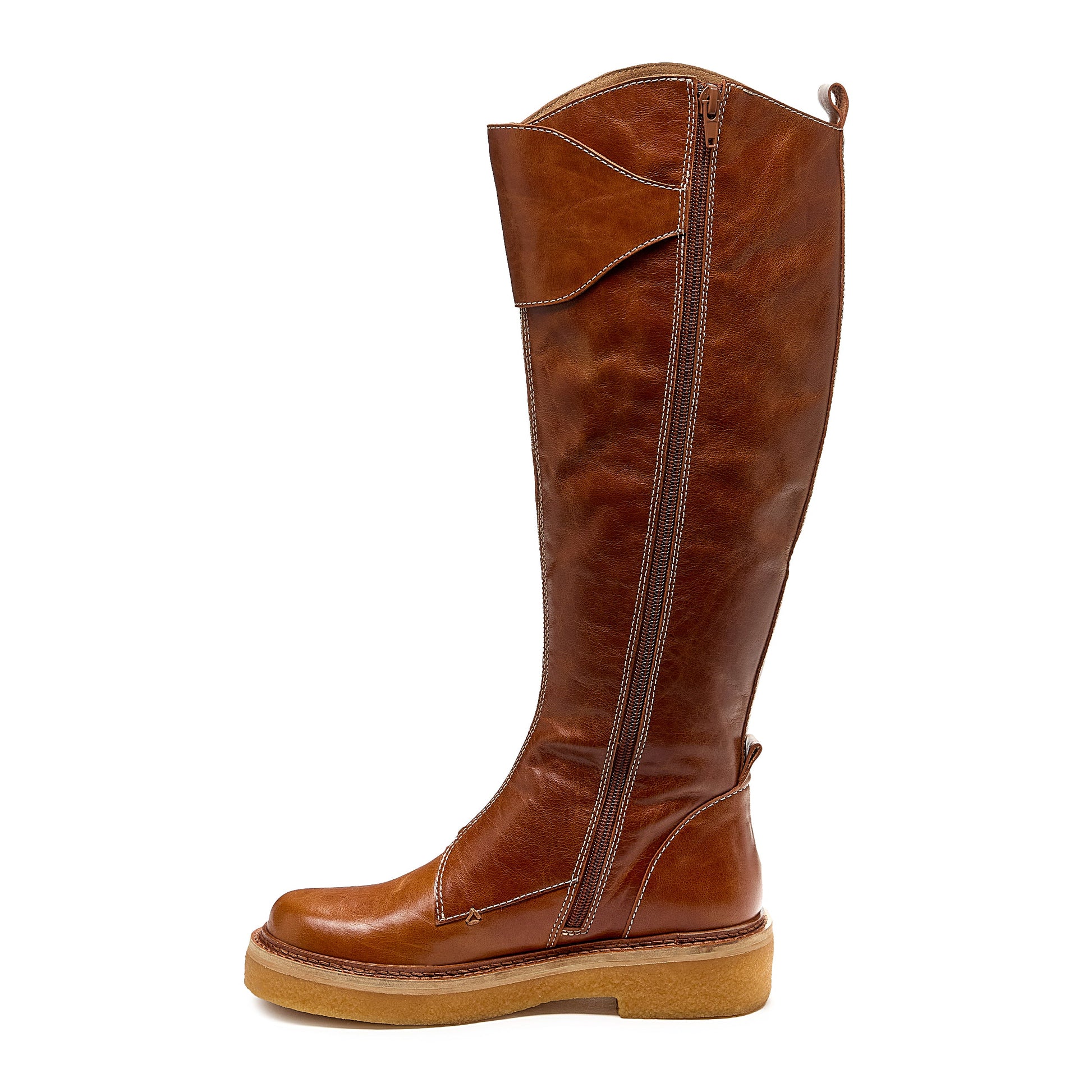 Kelsi Dagger Women's Cape Caramel Tall Boots