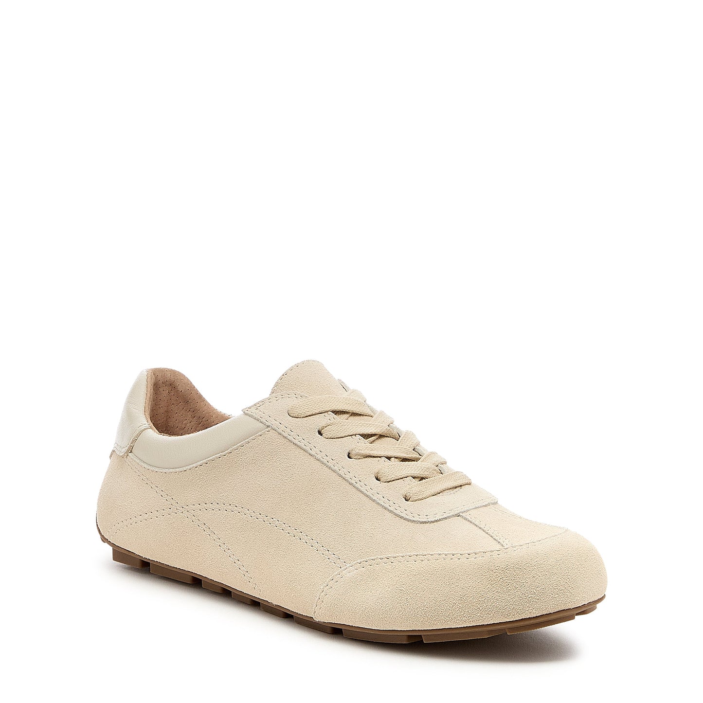 darby dune suede sneakers, suede sneakers from alternate angle, Kelsi Dagger Brooklyn