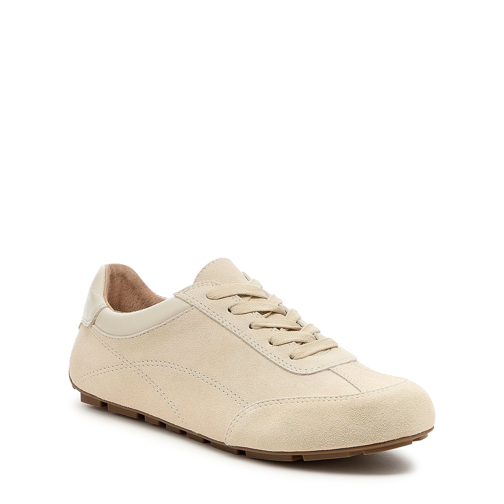 darby dune suede sneakers, suede sneakers from alternate angle, Kelsi Dagger Brooklyn