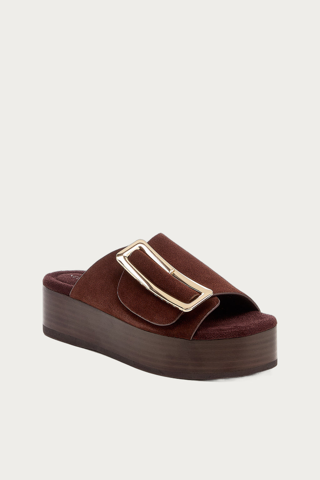 Dover Warm Brown Platform Sandals