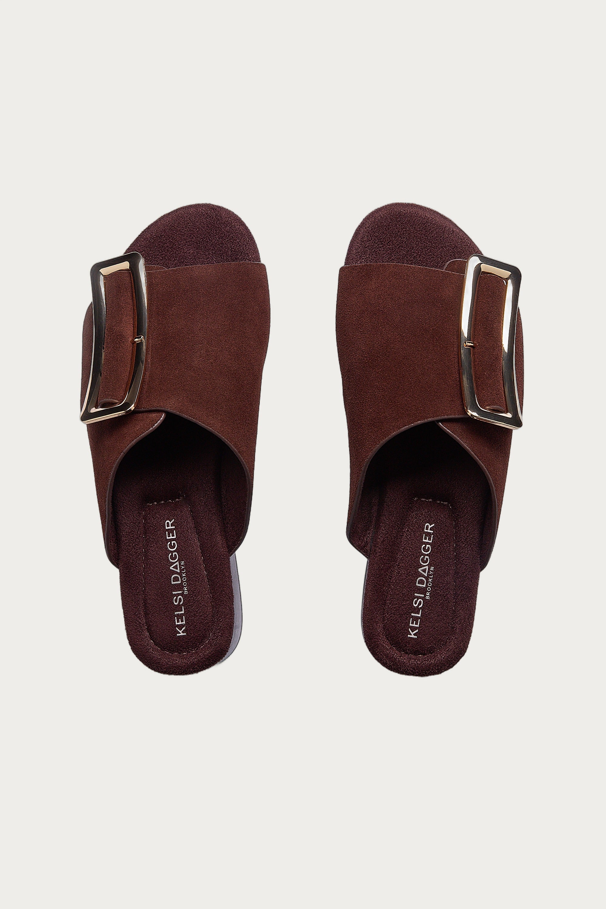 Dover Warm Brown Platform Sandals