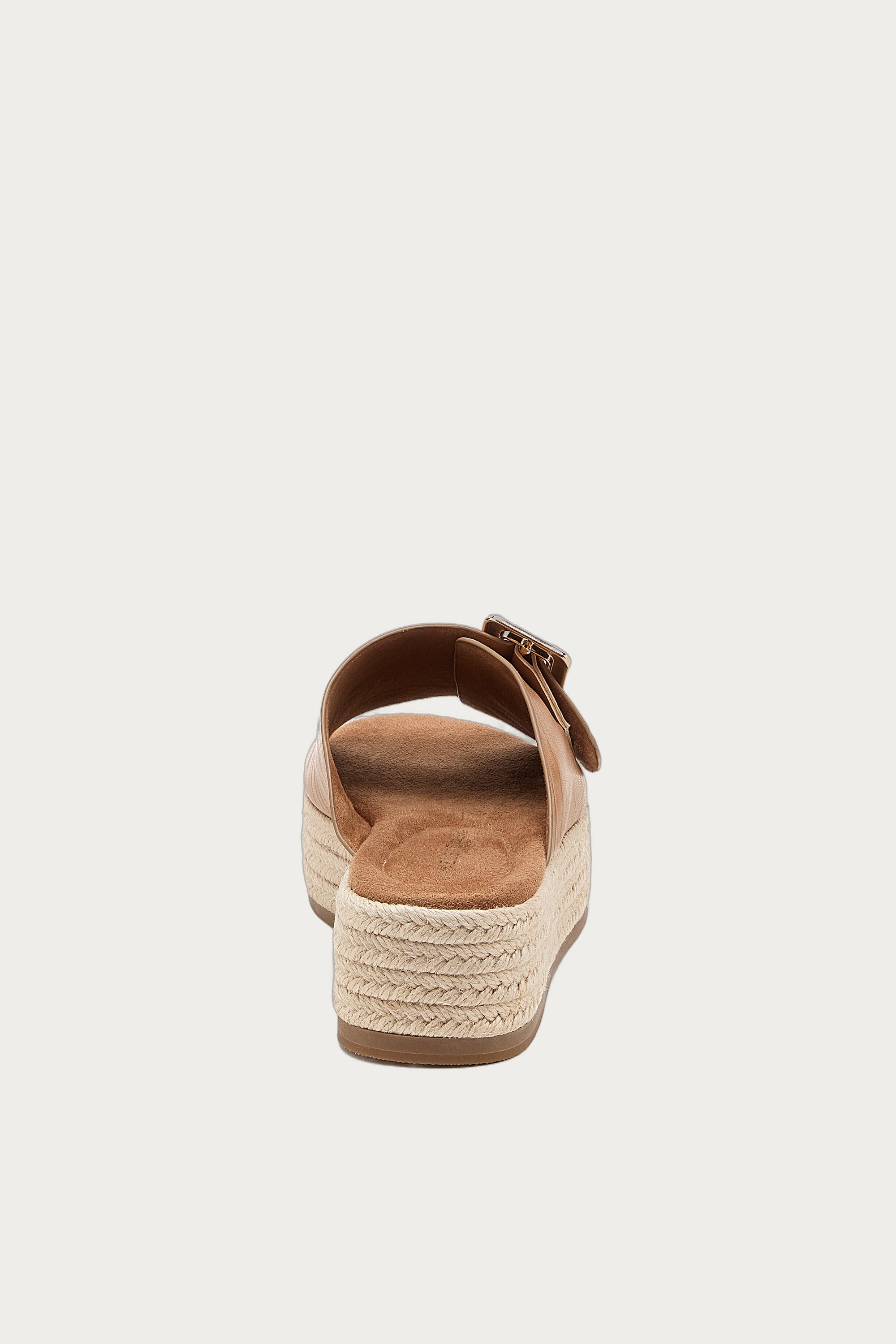Dover Oatmeal Platform Sandals