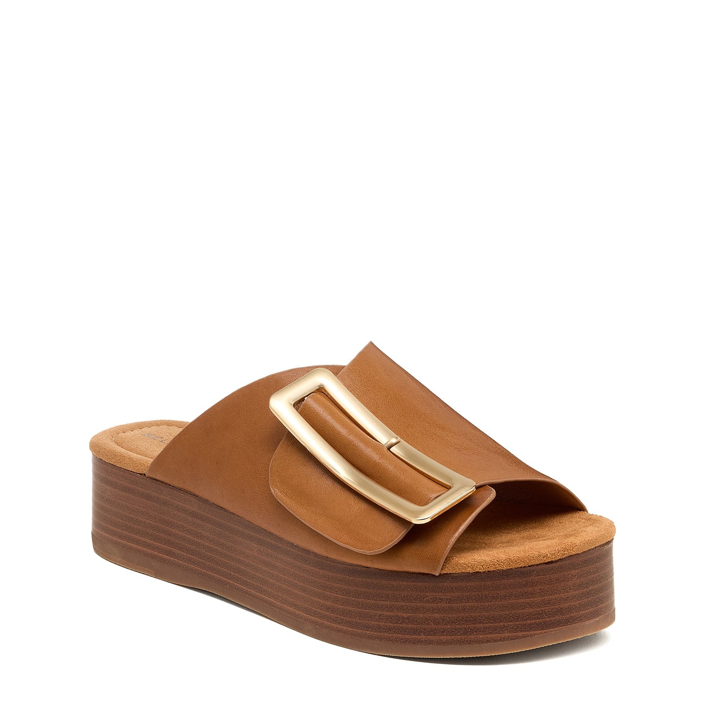 Dover Light Saddle Platform Sandals