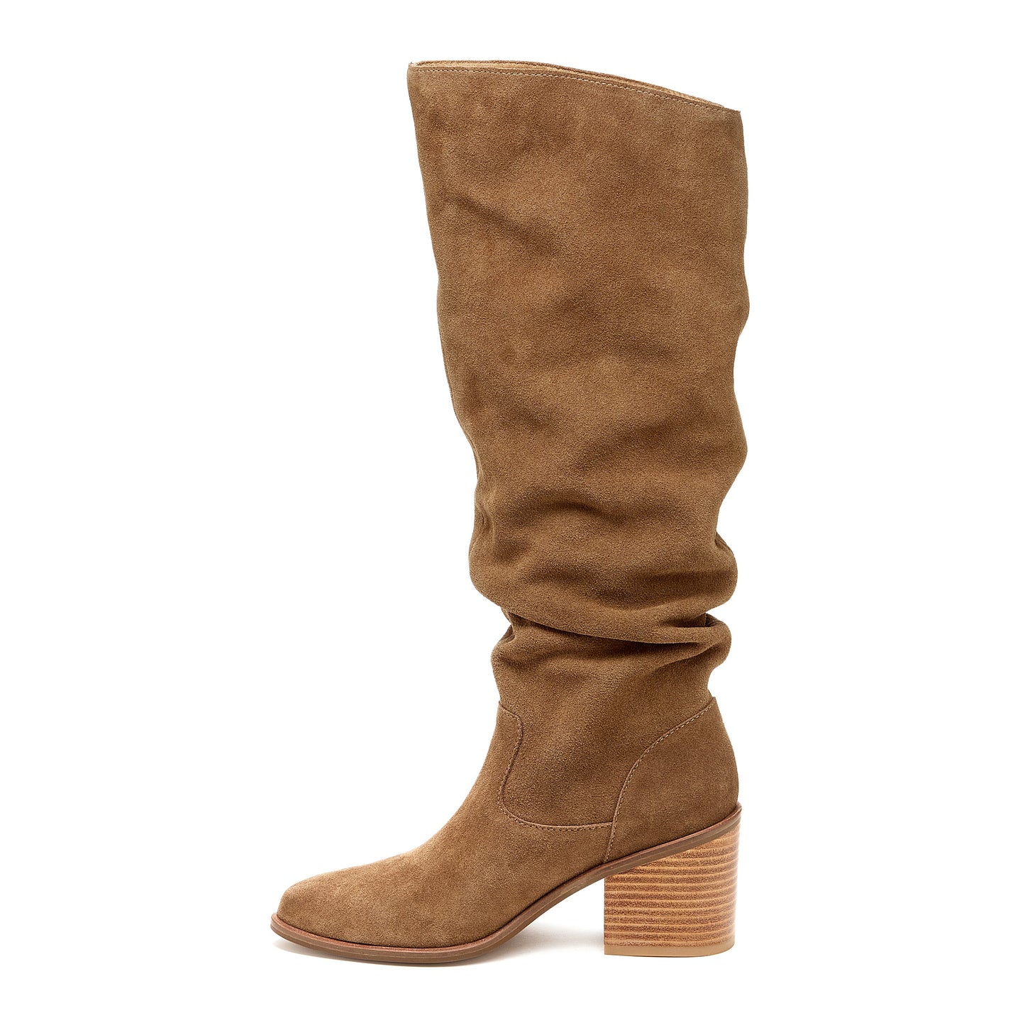 Easton Armadillo Suede Slouchy Boots