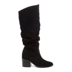  Easton Black Suede Slouchy Boots 