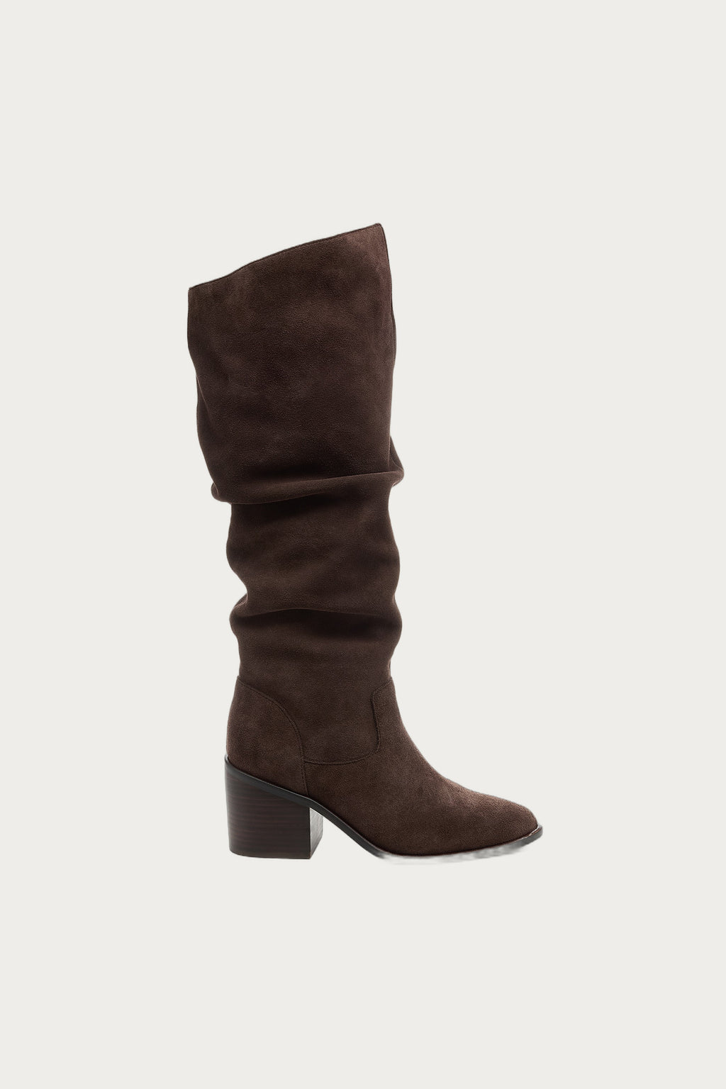 Easton Cacao Suede Slouchy Boots