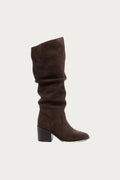 Easton Cacao Suede Slouchy Boots