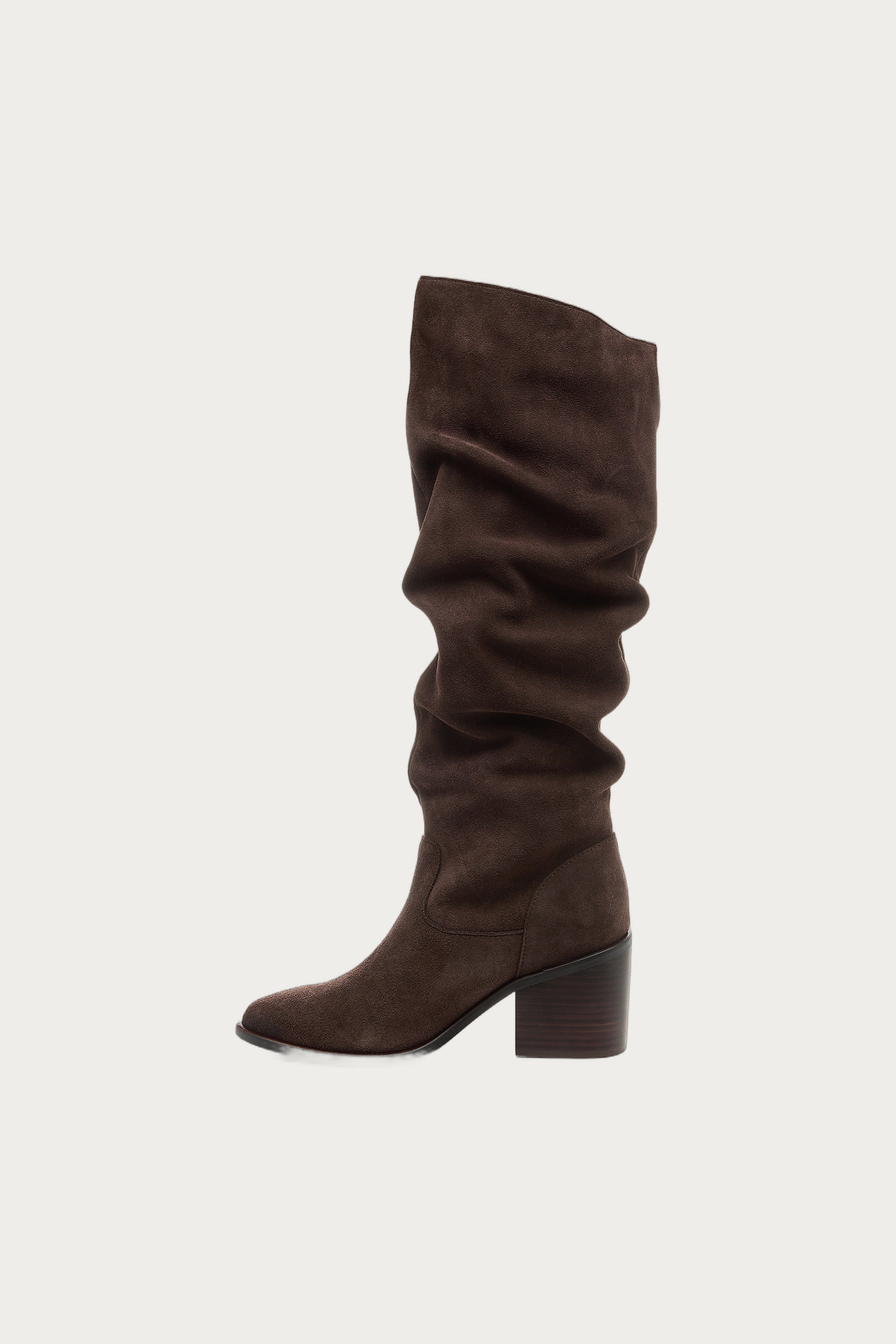 Easton Cacao Suede Slouchy Boots