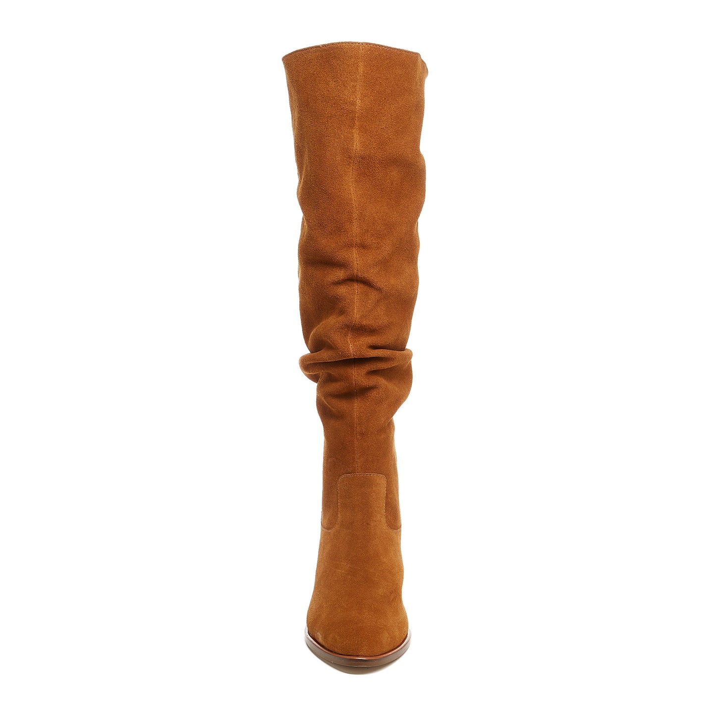 Easton Cognac Suede Slouchy Boots