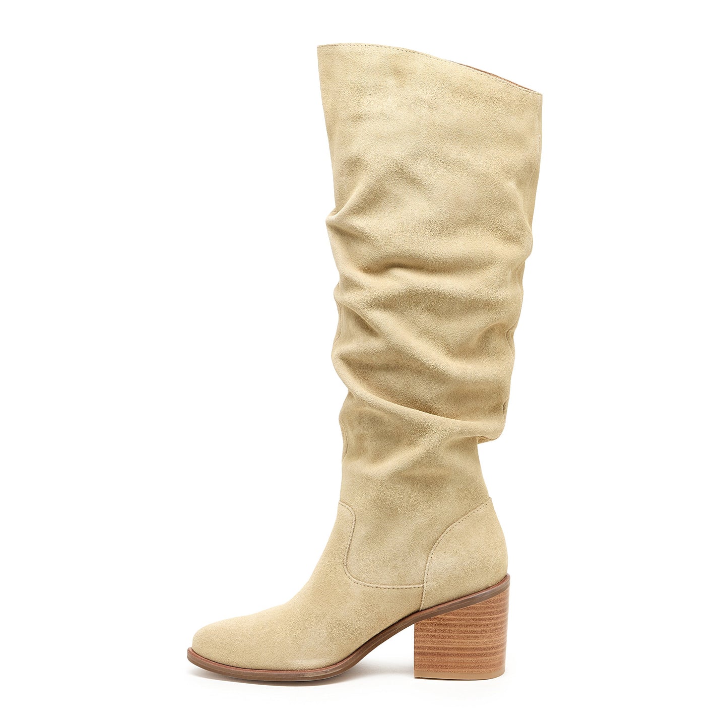 Easton Fawn Suede Slouchy Boots