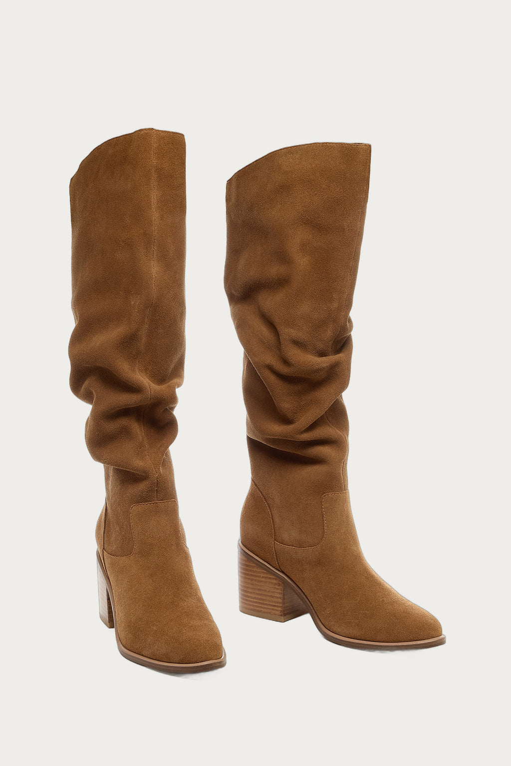 Easton Honey Suede Slouchy Boots