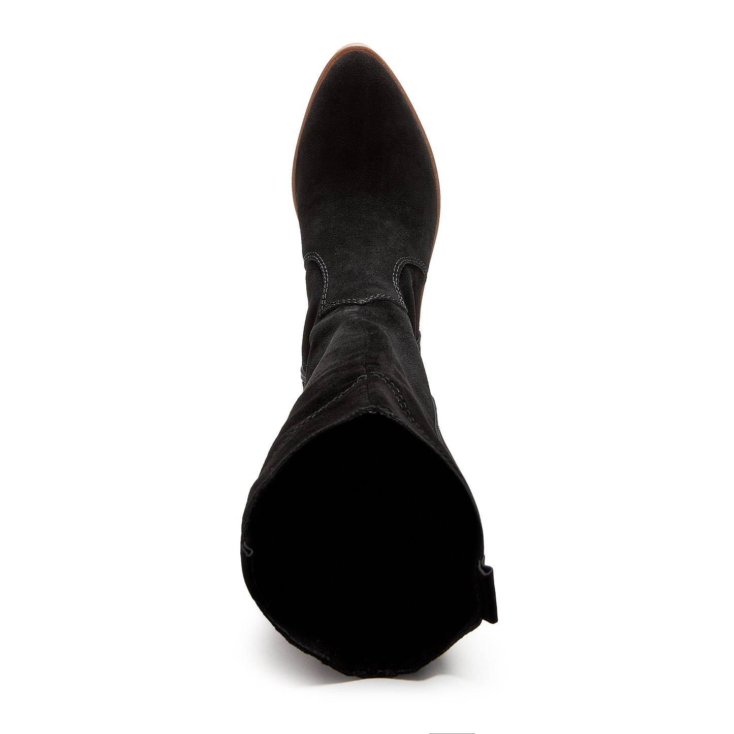 Women's Kelsi Dagger Brooklyn Echo Black Suede Tall Boots