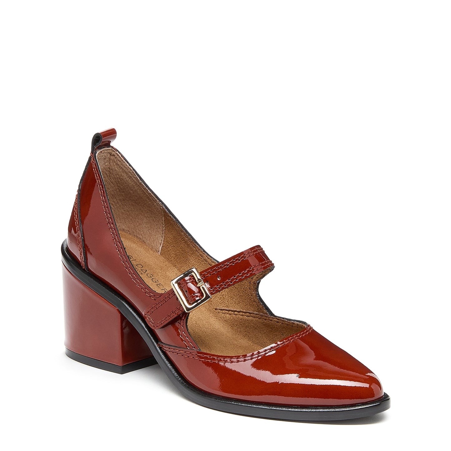 Women's Kelsi Dagger Brooklyn Elm Scarlet Patent Mary Janes