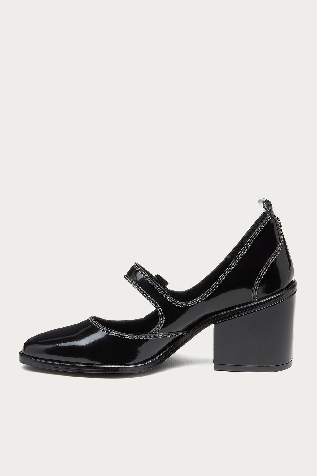Elm Black Suede Mary Janes