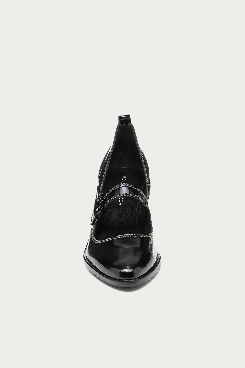 Elm Black Suede Mary Janes