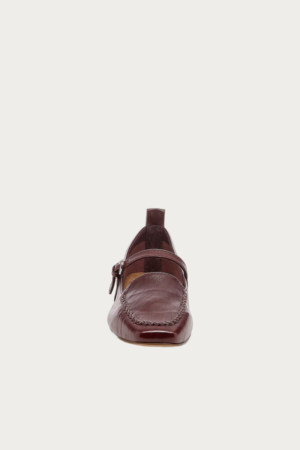 Ferry Warm Brown Mary Jane Flats