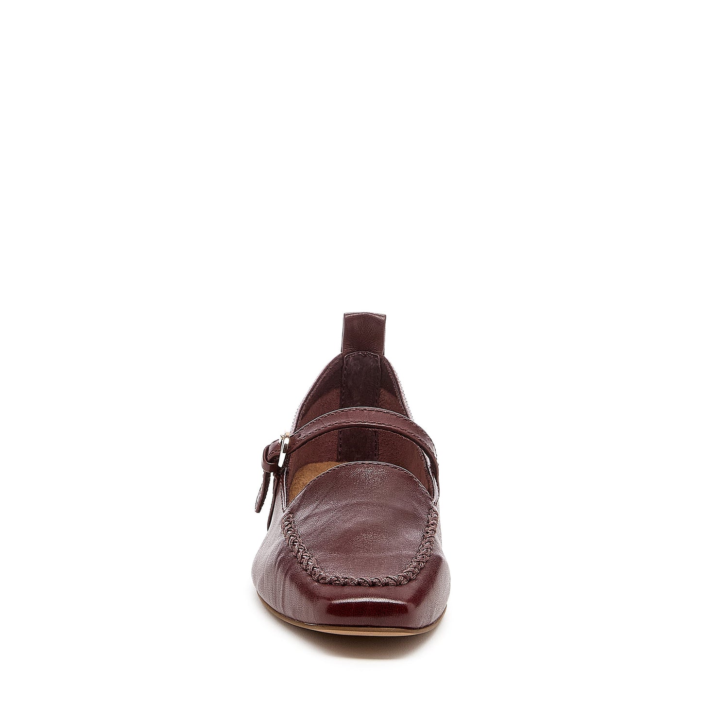 Ferry Warm Brown Mary Jane Flats