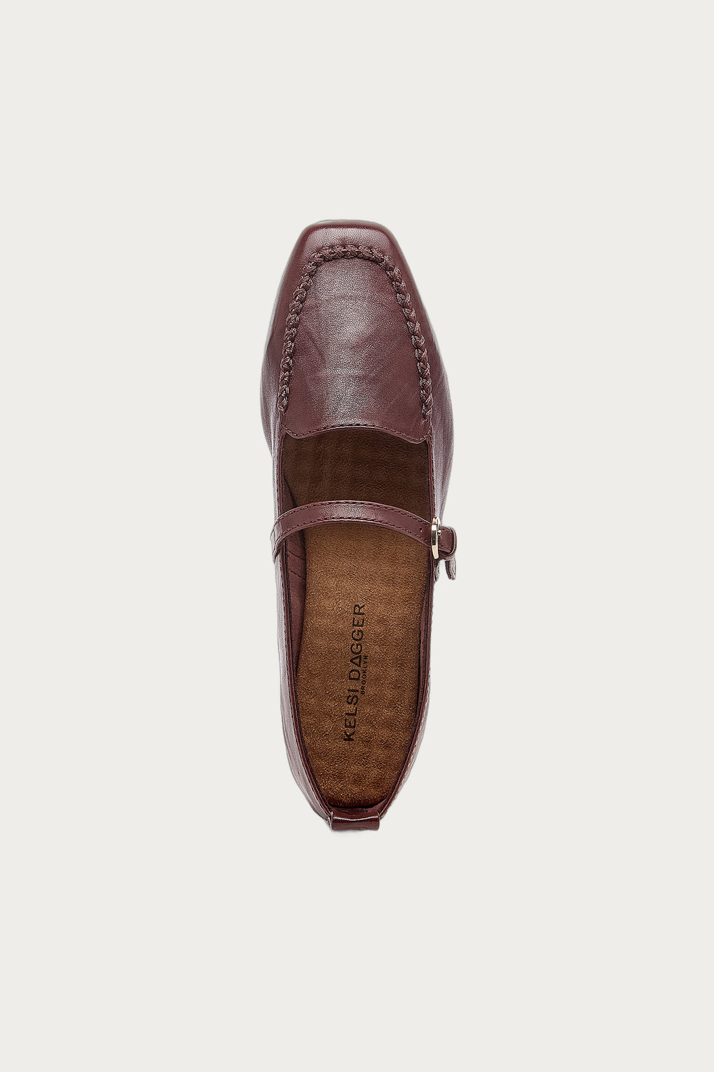 Ferry Warm Brown Mary Jane Flats