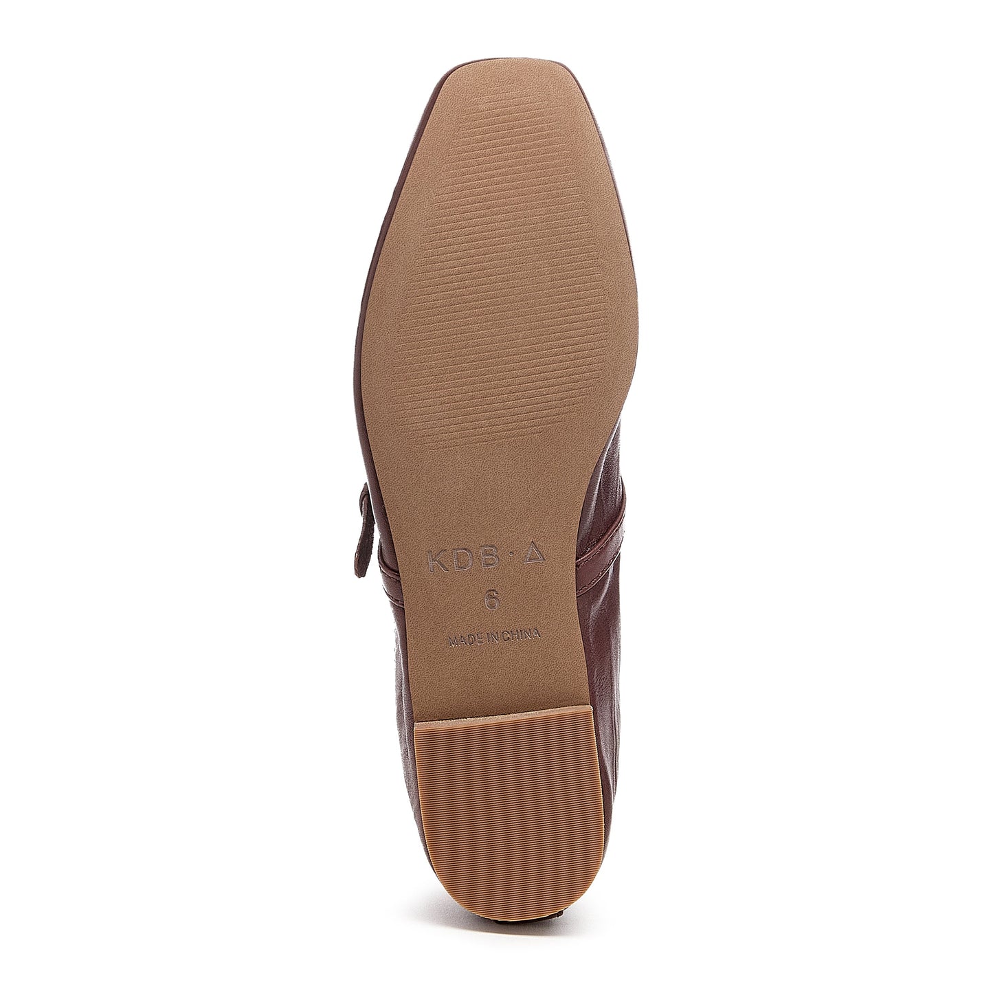 Ferry Warm Brown Mary Jane Flats