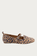 Ferry Leopard Mary Jane Flats
