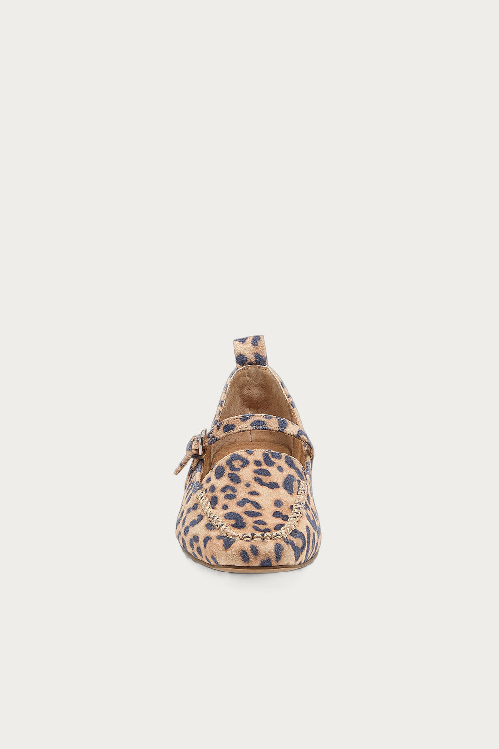 Ferry Leopard Mary Jane Flats