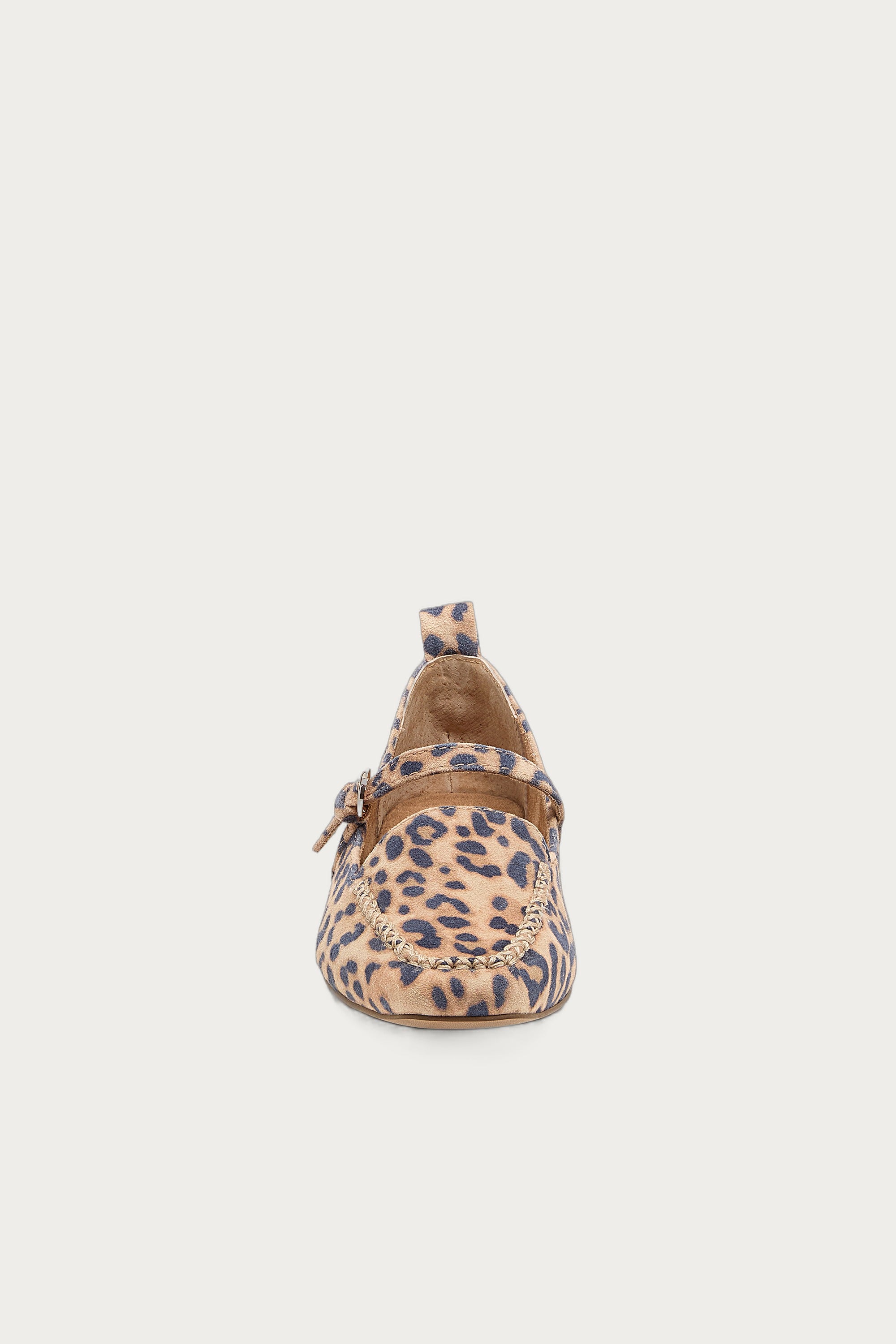Ferry Leopard Mary Jane Flats