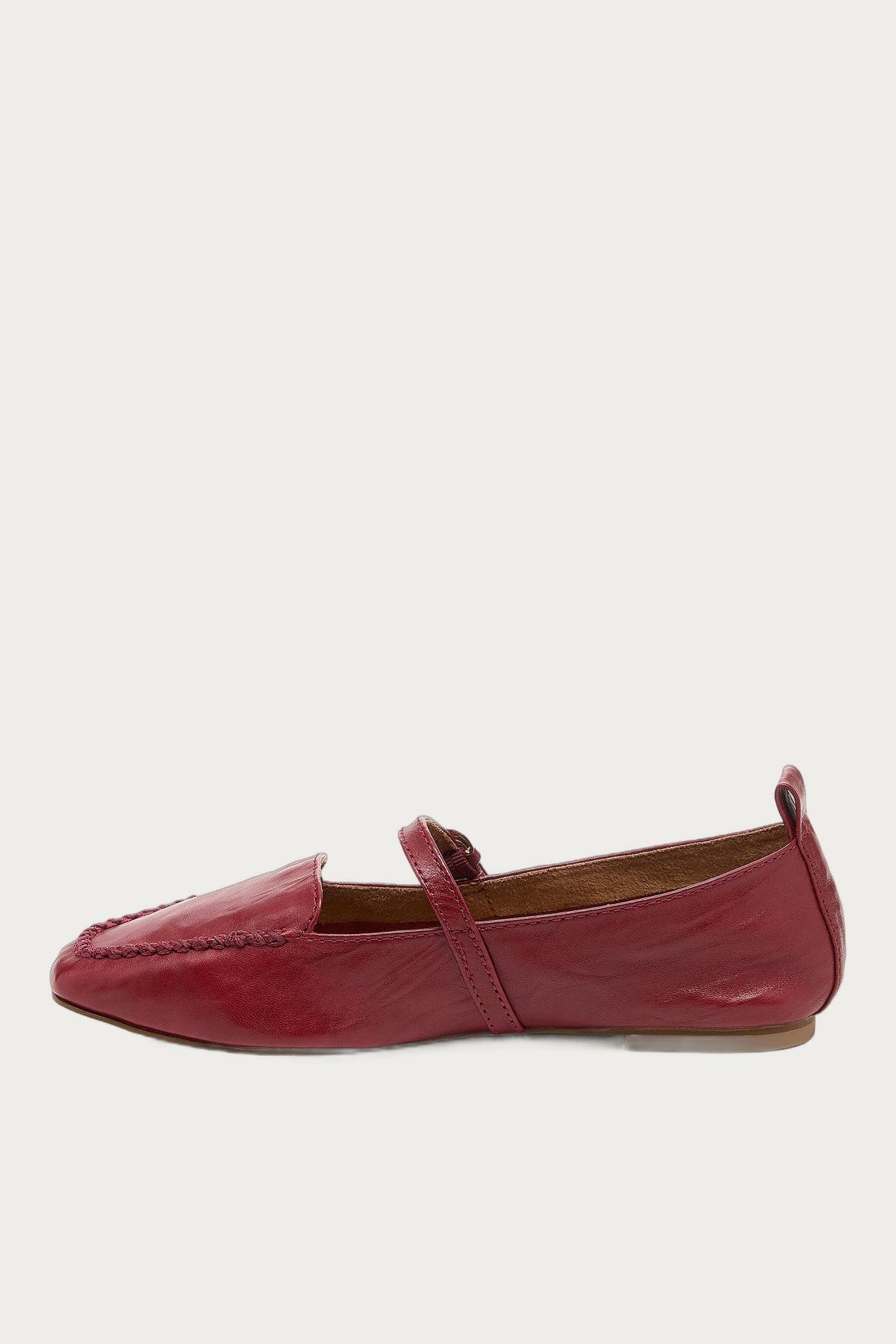 Ferry Raspberry Mary Jane Flat