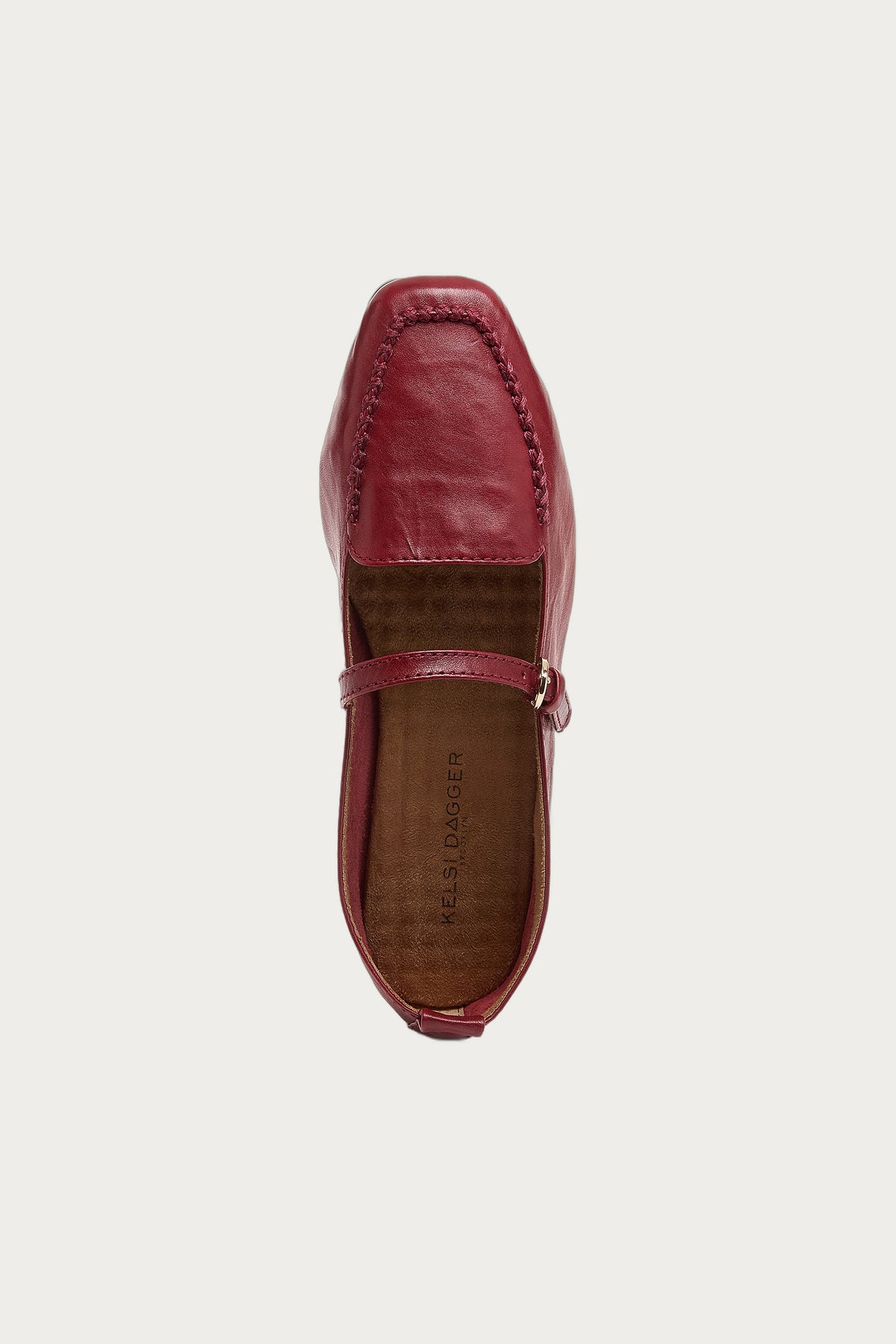 Ferry Raspberry Mary Jane Flat