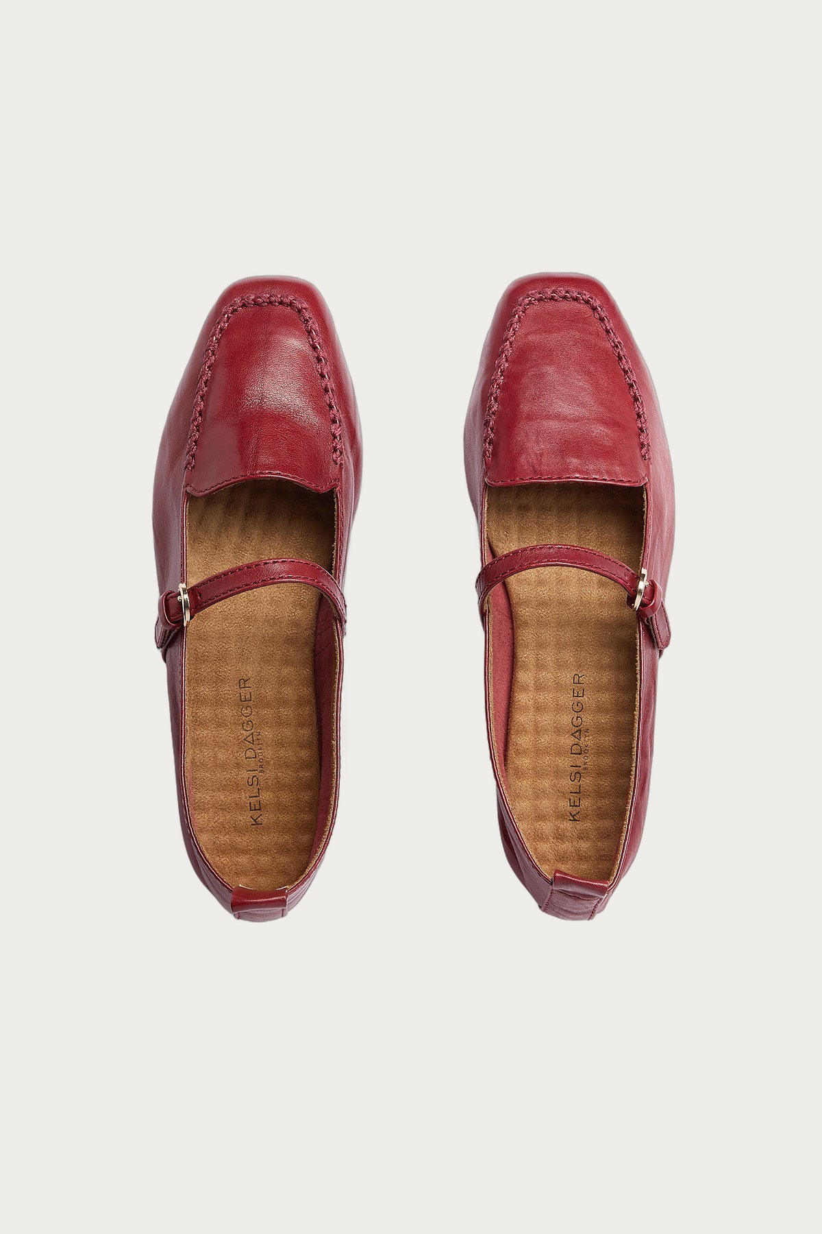 Ferry Raspberry Mary Jane Flat