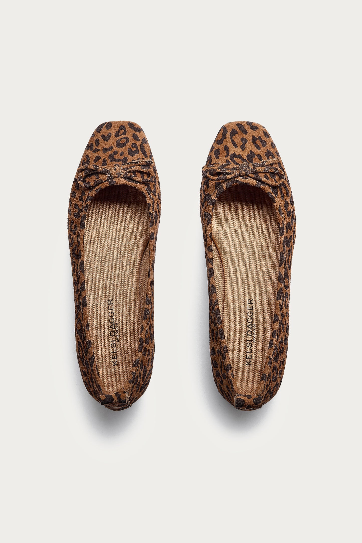 Frankie Leopard Ballet Flats