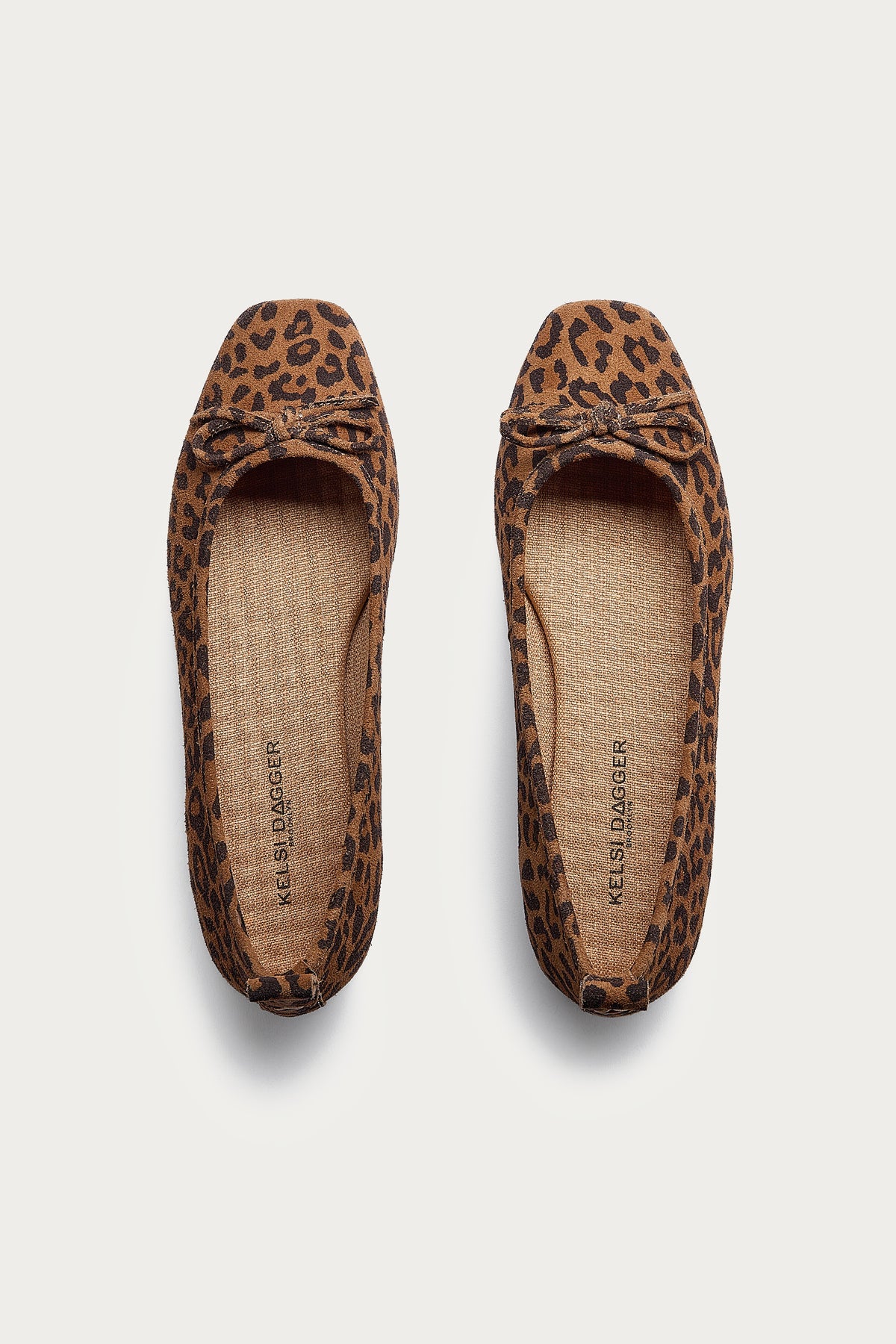 Frankie Leopard Ballet Flats